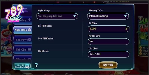 789club.okinawa - Top up your 789Club account quickly via Momo, bank transfer, or scratch cards