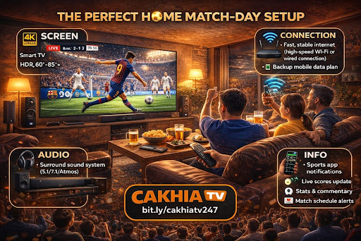 The Ultimate Football Fan Setup: How to Watch Live Matches From Home