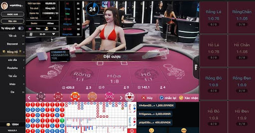 Dragon Tiger Rikvip - Simple card game, win thousands of coins