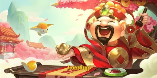 Win big prizes in the Lucky God Slot Machine game with expert players